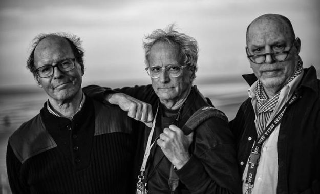 Tom Herman '72, David Burnett and Robert Weiner (Normandy, 2019)