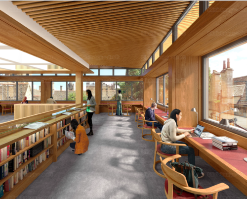Pembroke College Library Concept internal